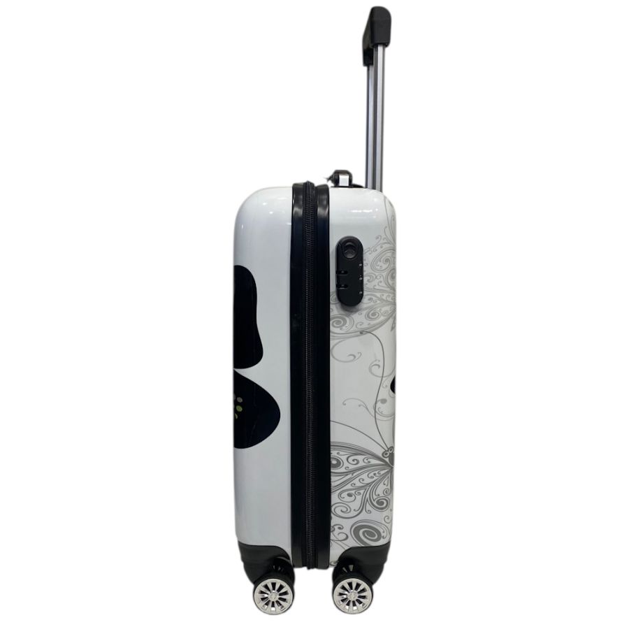 Чемодан маленький Madisson Snowball 26820 из поликарбоната 30 л 55×35×20 см Белый