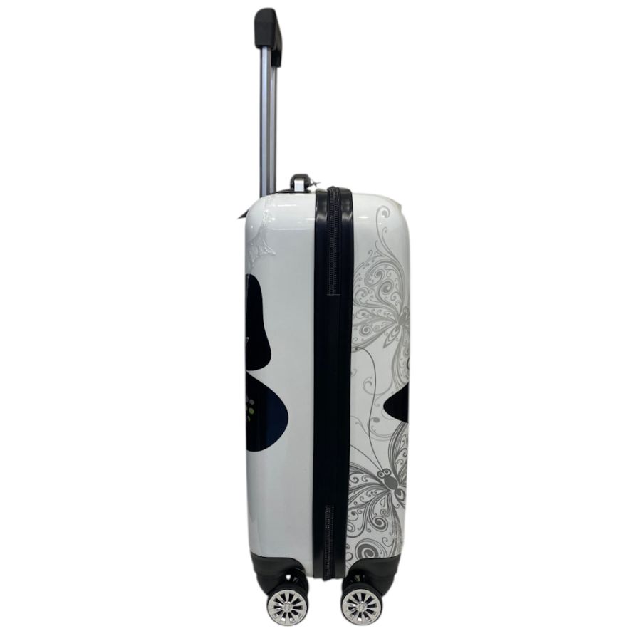 Чемодан маленький Madisson Snowball 26820 из поликарбоната 30 л 55×35×20 см Белый