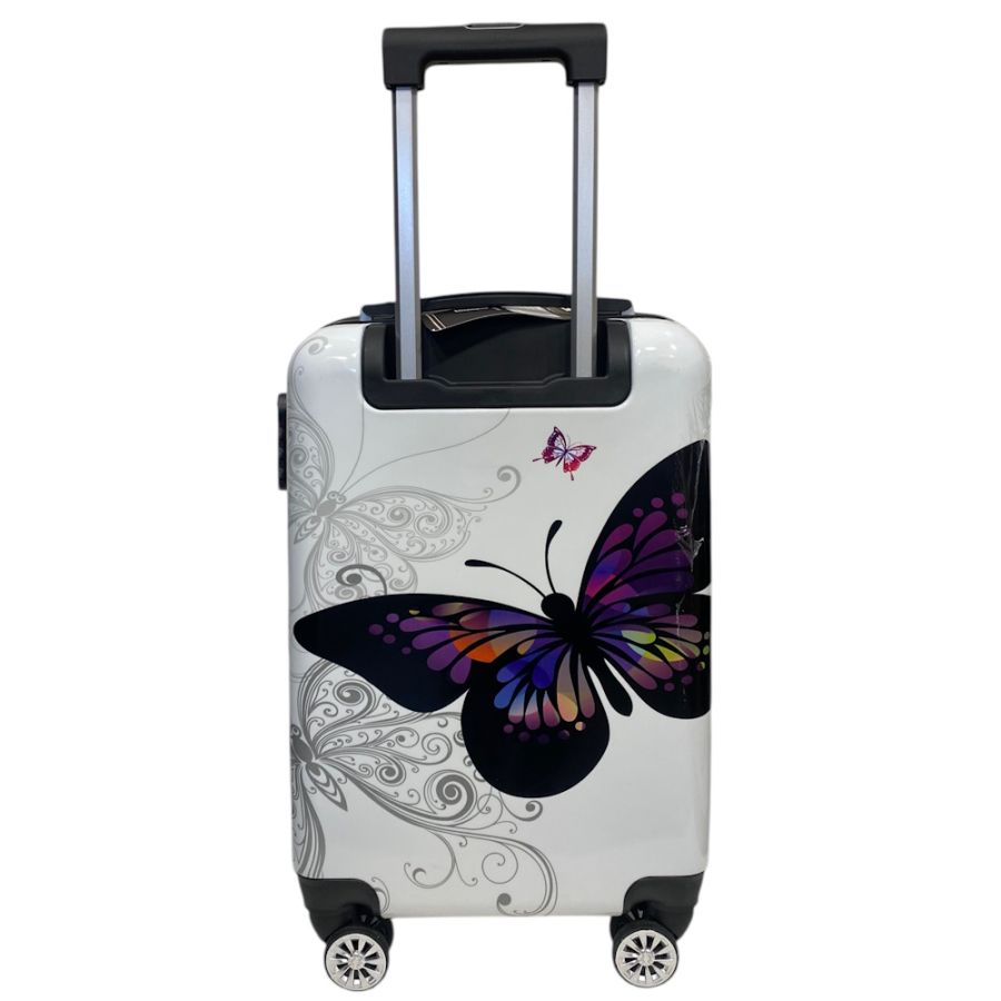 Чемодан маленький Madisson Snowball 26820 из поликарбоната 30 л 55×35×20 см Белый