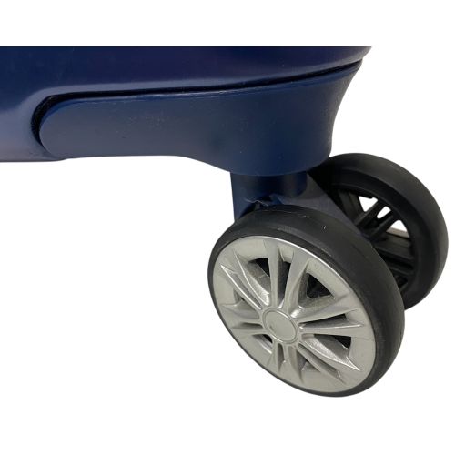 Чемодан маленький Snowball 85903 из поликарбоната 39 л 57×38,5×22,5 см Синий