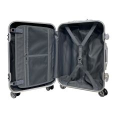 Чемодан маленький Snowball 85903 из поликарбоната 39 л 57×38,5×22,5 см Синий