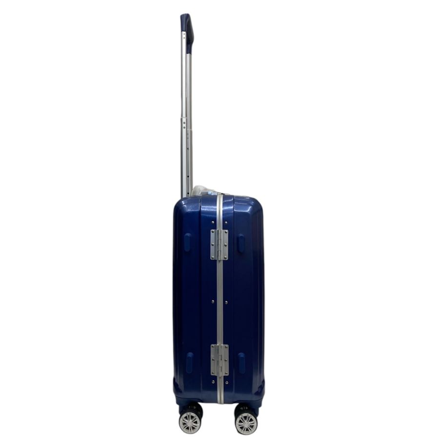 Чемодан маленький Snowball 85903 из поликарбоната 39 л 57×38,5×22,5 см Синий
