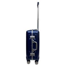 Чемодан маленький Snowball 85903 из поликарбоната 39 л 57×38,5×22,5 см Синий