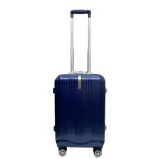 Чемодан маленький Snowball 85903 из поликарбоната 39 л 57×38,5×22,5 см Синий