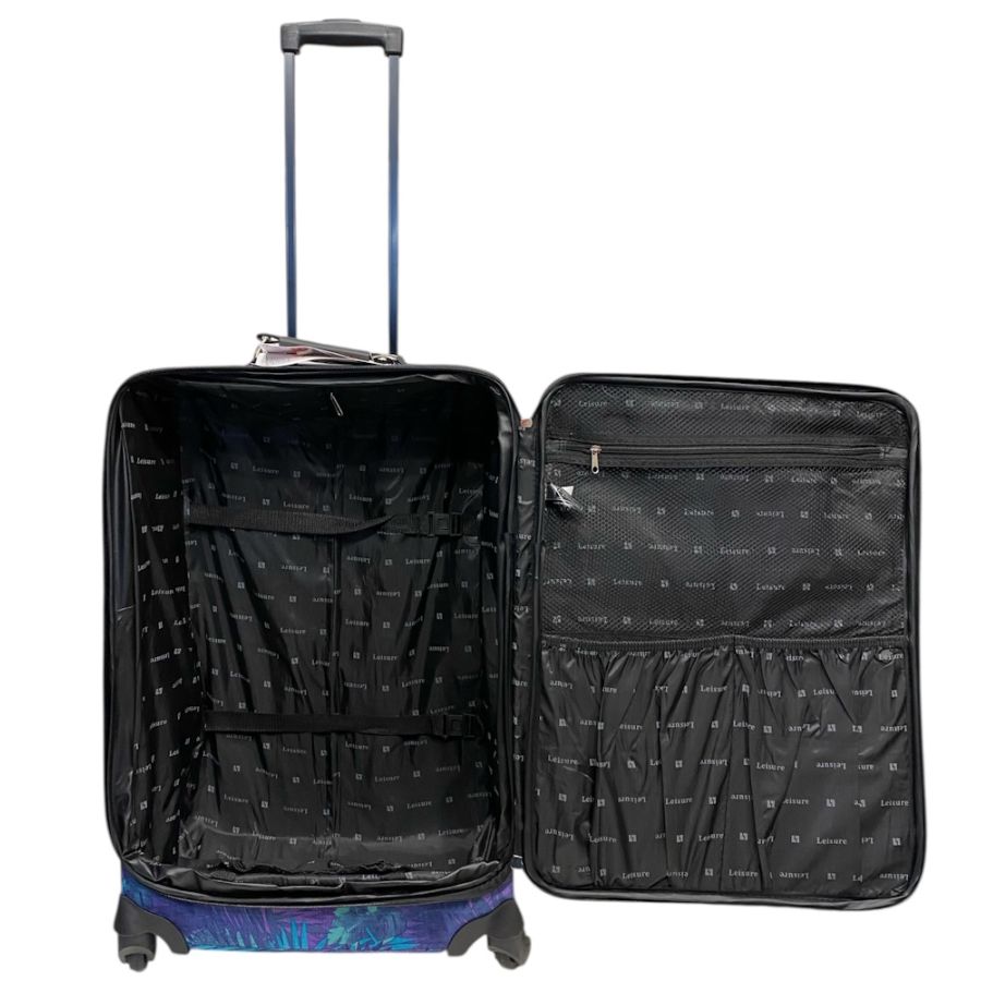 Чемодан большой (L) Leisure JB4004 полиэстер Разноцветный