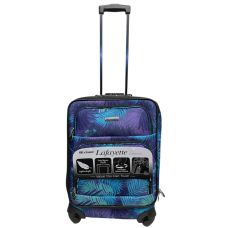 Чемодан маленький ручная кладь (S) Leisure JB4004 полиэстер Разноцветный