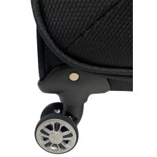 Чемодан Airtex 6522 малый 34 л Ручная кладь TSA Нейлон Черный