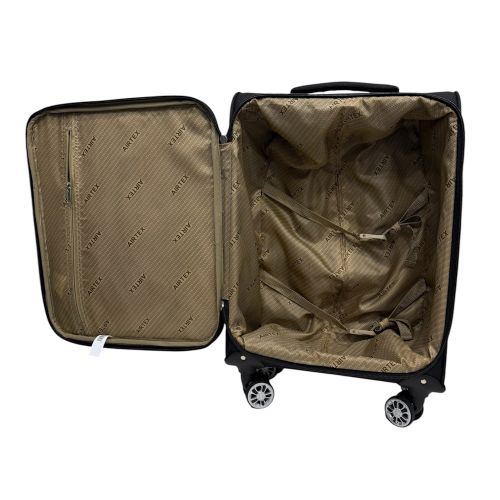 Чемодан Airtex 6522 малый 34 л Ручная кладь TSA Нейлон Черный