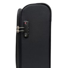 Чемодан Airtex 6522 малый 34 л Ручная кладь TSA Нейлон Черный