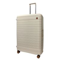 Чемодан Snowball 57203 большой 110 л TSA Полипропилен Кремовый