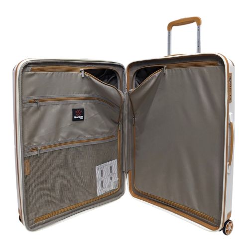 Чемодан Snowball 59103 большой 110+18 л TSA Полипропилен Кремовый