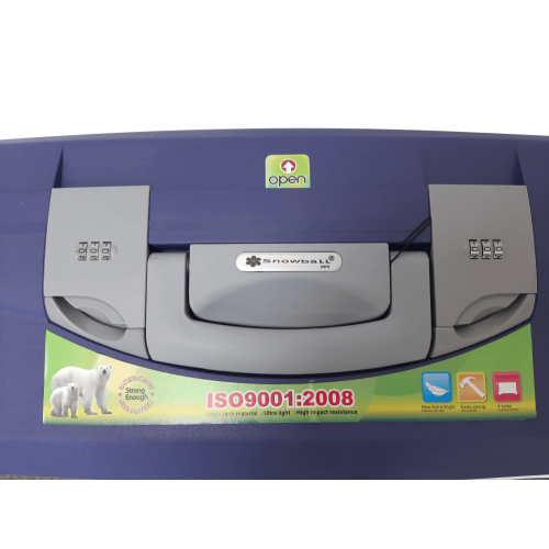 Чемодан Snowball 73104 средний 96 л Полипропилен Фиолетовый