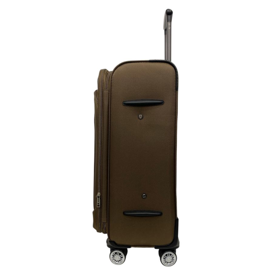 Чемодан Worldline Airtex 621 малый 40 л Ручная кладь TSA Полиэстер Коричневый