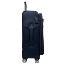 Чемодан Worldline Airtex 621 большой 110 л Полиэстер Темно-синий