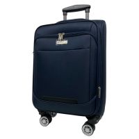 Чемодан Worldline Airtex 621 малый 40 л Ручная кладь TSA Полиэстер Темно-синий