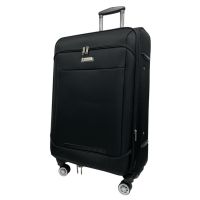 Чемодан Worldline Airtex 621 из полиэстера большой Черный