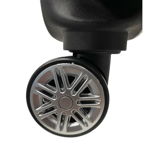 Чемодан Worldline Airtex 621 из полиэстера большой Черный