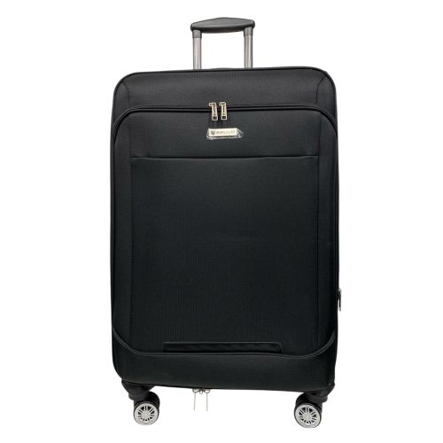 Чемодан Worldline Airtex 621 из полиэстера большой Черный