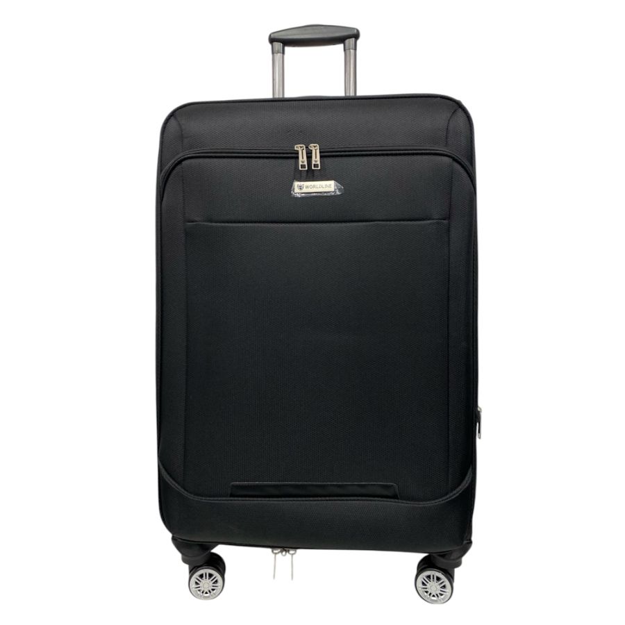 Чемодан Worldline Airtex 621 из полиэстера большой Черный