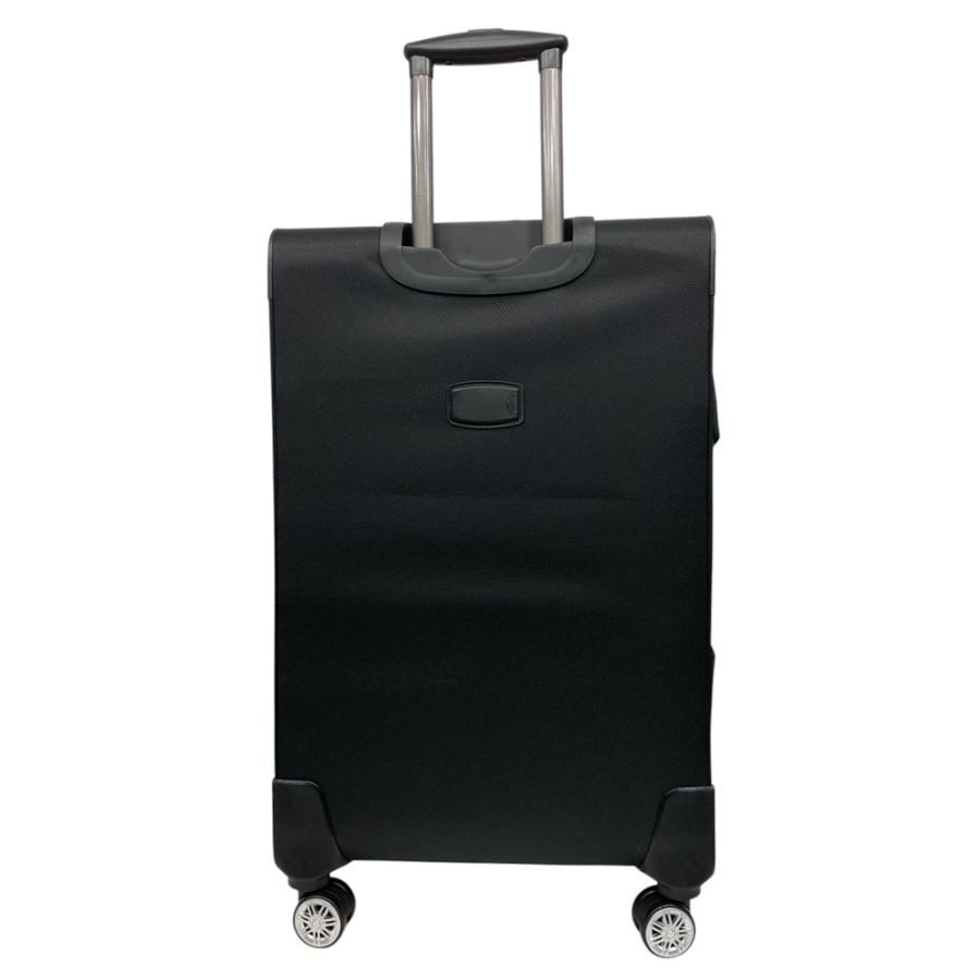 Чемодан Worldline Airtex 621 из полиэстера большой Черный
