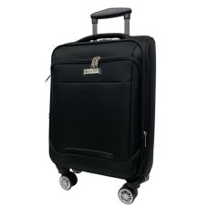 Чемодан Worldline Airtex 621 из полиэстера маленький для ручной клади Черный
