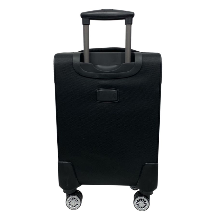 Чемодан Worldline Airtex 621 из полиэстера маленький для ручной клади Черный