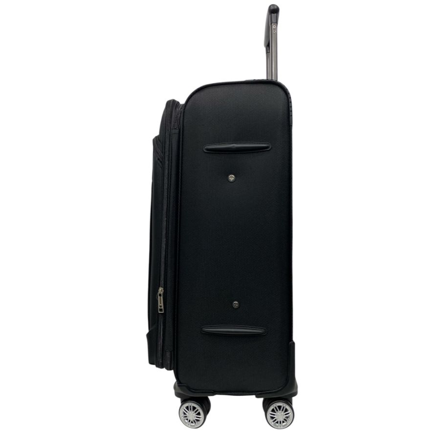 Чемодан Worldline Airtex 621 из полиэстера средний Черный