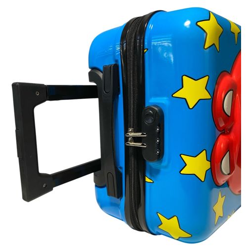 Детский чемодан D01 Blue Bear mini XS поликарбонат-ABS 45x38x27 см Синий