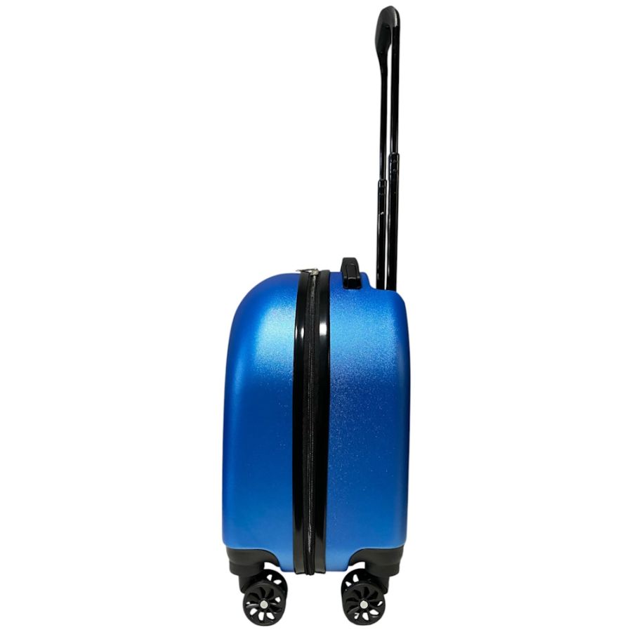 Детский чемодан D01 Blue Pup mini XS поликарбонат-ABS 46x34x23 см