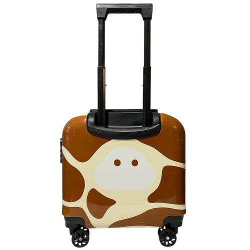 Детский чемодан D01 Cow mini XS поликарбонат-ABS 42x40x23 см