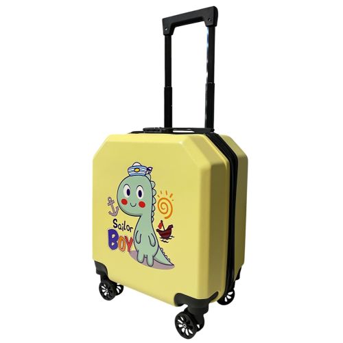 Детский чемодан D01 sailor boy мини XS поликарбонат-ABS 45x37x24 см