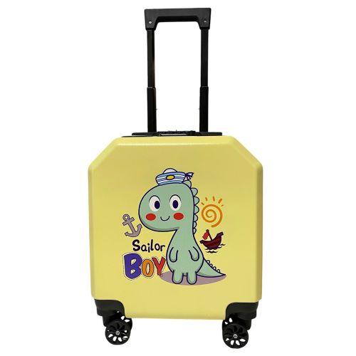 Детский чемодан D01 sailor boy мини XS поликарбонат-ABS 45x37x24 см