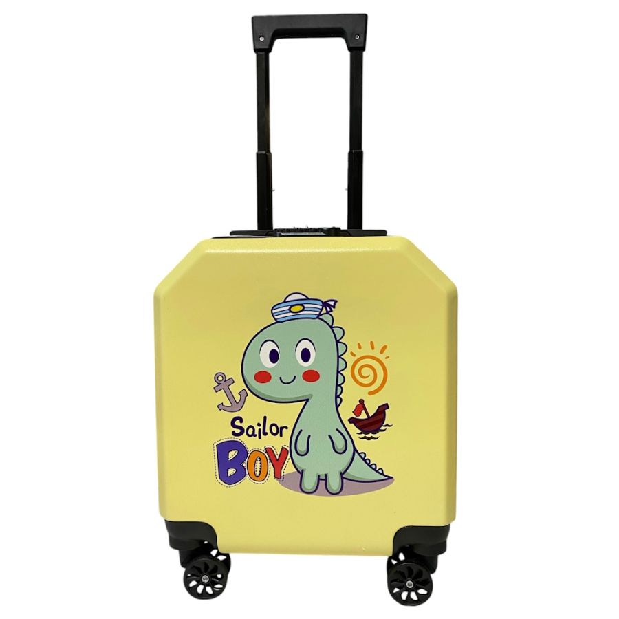 Детский чемодан D01 sailor boy мини XS поликарбонат-ABS 45x37x24 см