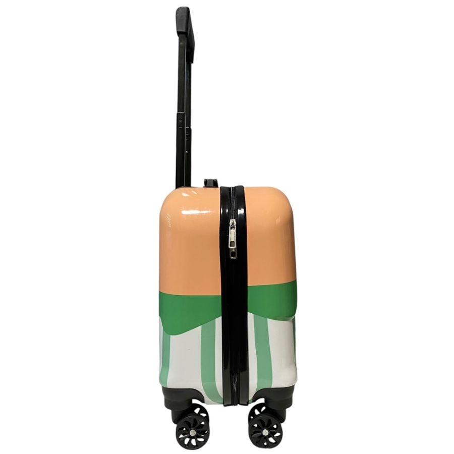 Детский чемодан D01 Strauberry мини XS поликарбонат-ABS 42x40x22 см