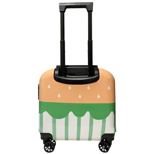 Детский чемодан D01 Strauberry мини XS поликарбонат-ABS 42x40x22 см