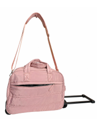 Дорожная сумка на колесах JBTB132 40×30×20 см 20 л 1,1 кг Розовый