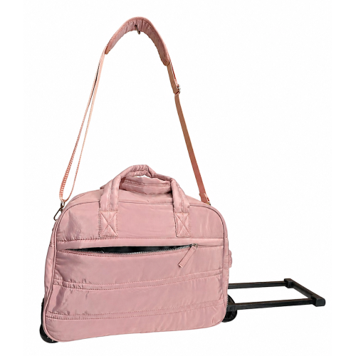 Дорожная сумка на колесах JBTB132 40×30×20 см 20 л 1,1 кг Розовый
