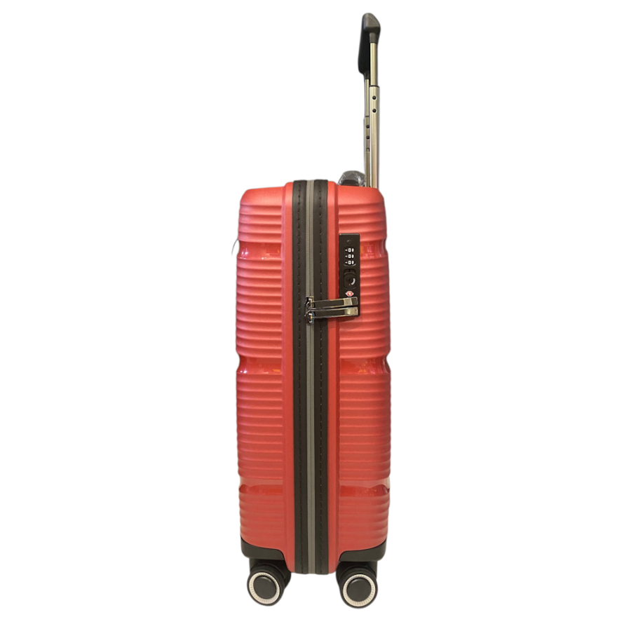 Чемодан маленький Snowball 94103B S полипропилен 55×39×20 см Красный