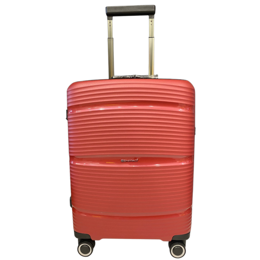 Чемодан маленький Snowball 94103B S полипропилен 55×39×20 см Красный