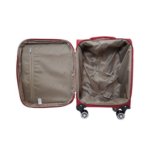 Чемодан маленький Airtex 6522 нейлон 500D 56×36×22 см 34 л Красная