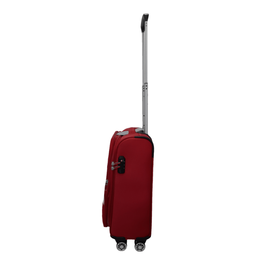 Чемодан маленький Airtex 6522 нейлон 500D 56×36×22 см 34 л Красная