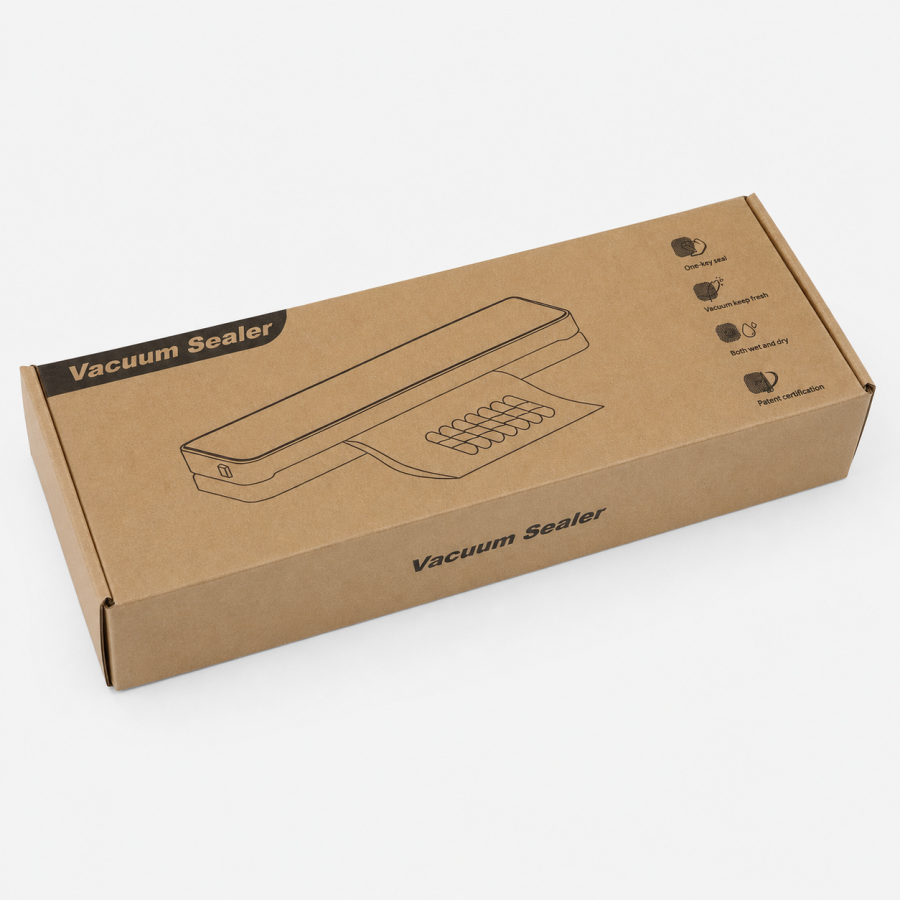 Вакууматор автоматический 120W с регулировкой температуры запайки — WET/DRY, шов 30 см