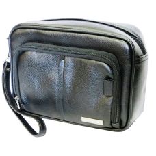 Барсетка мужская из эко кожи Professional Черная