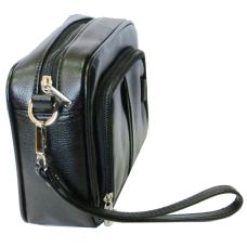 Барсетка мужская из эко кожи Professional Черная