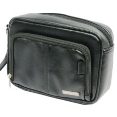 Барсетка мужская из эко кожи Professional Черная