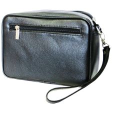 Барсетка мужская из эко кожи Professional Черная