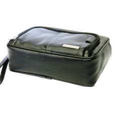 Барсетка мужская из эко кожи Professional Черная