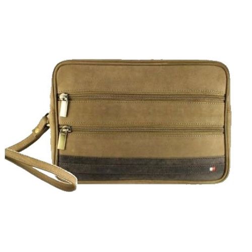 Борсетка кожаная Always Wild S32R Коричневая