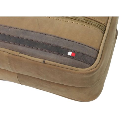 Борсетка кожаная Always Wild S32R Коричневая