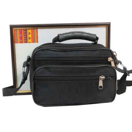 Мужская компактная сумка-барсетка Wallaby 21231 Черная